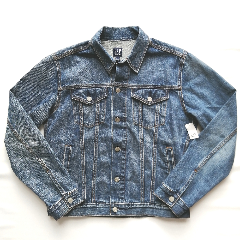 Gap Blue Denim Jacket Small NWT